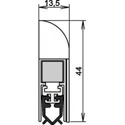 Joint de porte Wind-Ex 1-311 1-s.L.1110mm HLT ATHMER