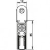 Joint de porte Doppeldicht® M-12/35 1-392 1-s.L.708mm aluminium, anodisé argent ATHMER