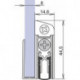 Joint de porte Schall-Ex® GS-8 1-407 1-s.L.833mm Alu anodisé.GLT ATHMER