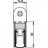 Joint de porte Schall-Ex® DUO L-15 WS 1-382 2-s.L.833mm Alu anodisé.HLT ATHMER