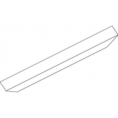 Profil OL 90 argent L.2000mm GEZE