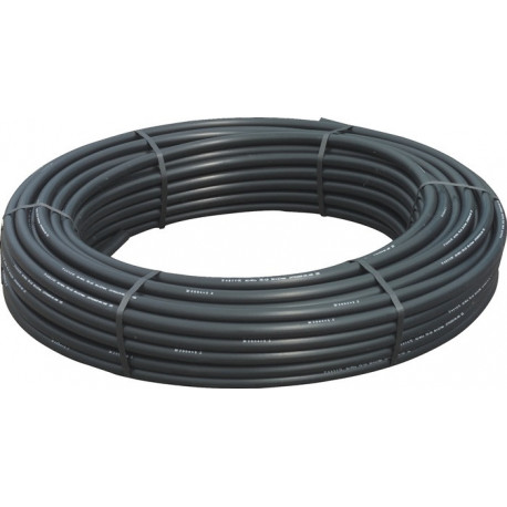 Tuyau de pression PE100 Dimension 25 mm 16 bar longueur 100 m BEVO (Par 100)