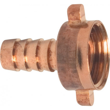 Raccord à visser pour tuyau 2/3 laiton taille du tuyau 13 mm filetage intérieur 3/4 po. MEGA (Par 10)
