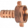 Raccord à visser pour tuyau 2/3 laiton taille du tuyau 13 mm filetage intérieur 3/4 po. MEGA (Par 10)