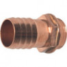 Embout mâles avec raccord pour tuyau laiton taille du tuyau 19 mm filetage extérieur 3/4 po. MEGA (Par 10)