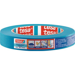 Crêpe de précision 4440 ext. UV PLUS lisse bleu longueur 50 m largeur 30 mm roul (Par 5)