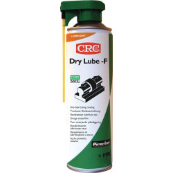 Lubrifiant sec DRY LUBE-F blanc NSF H1 500 ml bombe aérosol CRC (Par 12)