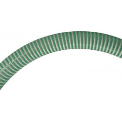 Tuyau d'aspiration et de convoyage spiralé D. intérieur 32 mm vert 25 mm longue (Par 50)