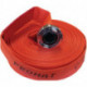 Tuyau pour bâtiment/industrie D. intérieur 102 mm longueur 20 m orange fluo roul