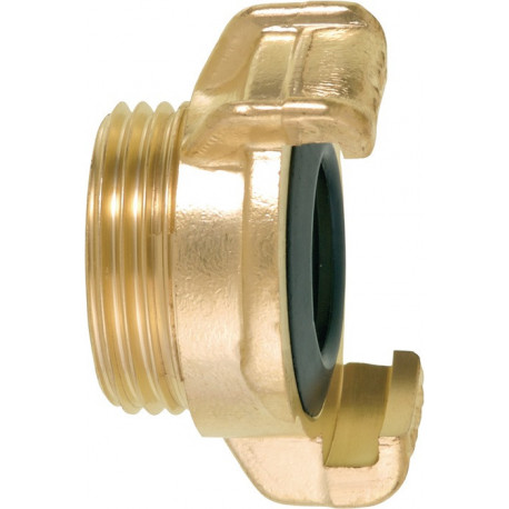 Filet rapporté GEKA plus laiton filetage extérieur 3/4 po. au détail