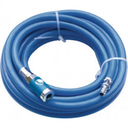 Set de tuyaux pour air comprimé D. intérieur 3,5 mm D. ext. 9 mm longueur 10 m raccord de sécurité DN 7,4 EWO