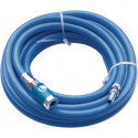Set de tuyaux pour air comprimé D. intérieur 3,5 mm D. ext. 9 mm longueur 10 m raccord de sécurité DN 7,4 EWO