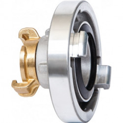Raccord avec manchon GEKA plus-STORZ C laiton/métal léger filetage ext. G 1 1/4 po. (GEKA Plus) KARASTO
