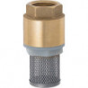 Vanne d'aspiration GEKA laiton/acier au chrome filetage intérieur 3/4 po. KARASTO