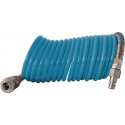Set de tuyaux spiralés D. intérieur 4 mm D. ext. 6 mm longueur 25 m raccord DN