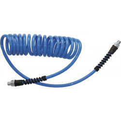 Set de tuyaux spiralés D. intérieur 65 mm D. ext. 10 mm longueur 6 m G 1/4 po.