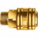 Raccord rapide DN 72 filetage ext. laiton filetage G 1/2 2095 mm EWO (Par 10)