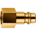 Mamelon laiton fiche DN 72 filetage intérieur G 3/8 EWO (Par 10)