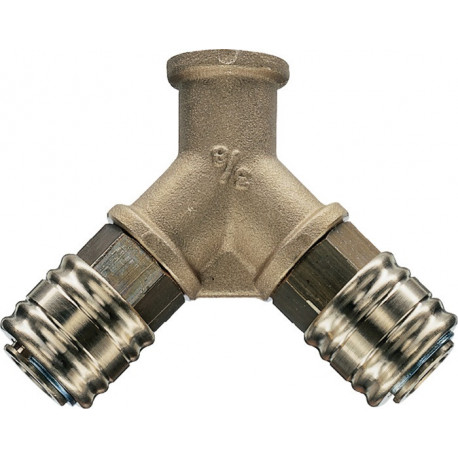 Tableau de distribution filetage G 1/2 po./19,17 mm DN 7,2, filetage int., 2 accouplements EWO
