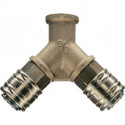 Tableau de distribution filetage G 1/2 po./19,17 mm DN 7,2, filetage int., 2 accouplements EWO