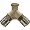 Tableau de distribution filetage G 3/8 po./1539 mm DN 72 filetage int. 2 acc