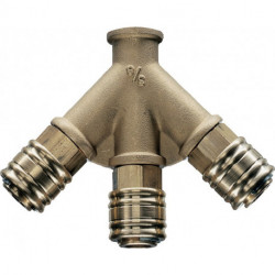 Tableau de distribution filetage G 1/2 po./1917 mm DN 72 filetage int. 3 acc