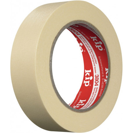 Crêpage fin 3804 légèrement crêpé nature longueur 50 m largeur 18 mm rouleau KIP (Par 48)