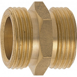 Raccord fileté GEKA laiton filetage extérieur 1 x 1 1/4 po. GEKA (Par 10)