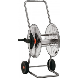 Dévidoir mobile pour tuyau 5350 raccord fileté 26,44 mm 3/4 po. tube d’acier/tôle d’acier galvanisé GEKA