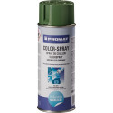 Bombe de couleur vert réséda haute brillance RAL 6011 400 ml bombe aérosol (Par 6)