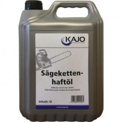 Huile à chaîne de tronçonneuse 100-130 mm²/s (à 40 deTaille C) 5 l bidon KAJO