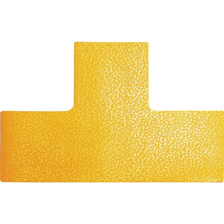 Marquage des places de parking forme T autocollant jaune de sécurité 20 pièce carton DURABLE
