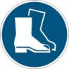 Pictogramme d'obligation ASR A1.3/DIN EN ISO 7010 utiliser protection des pieds 430 mm R9 DURABLE (Par 5)