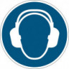 Pictogramme d'obligation ASR A1.3/DIN EN ISO 7010 utiliser protection auditive 4 (Par 5)