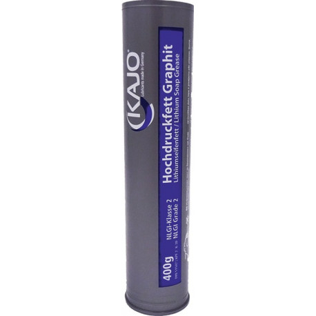 Graisse haute pression graphitée 400 g noir cartouche KAJO (Par 24)