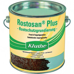 Primaire antirouille Rostosan® Plus brun rouge 750 ml boîte KLUTHE (Par 3)