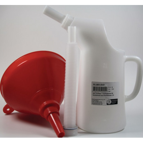 Jeu d'entonnoirs 3 pièces plastique (PE) 2,0 l REILANG