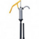 Pompe manuelle pour fûts PP huile de ch./diesel/pétrole/huile hydr. 400-900 mm 16 l/min. REILANG