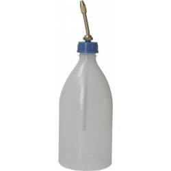 Burette d'huile D 500 plastique 500 ml SAMOA HALLBAUER (Par 10)