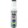 Crayon à vernis gris anthracite brillant RAL 7016 12 ml 12 ml tige DUPLI-COLOR (Par 30)