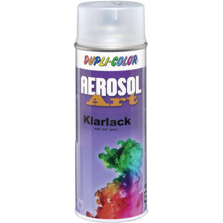 Bombe de peinture de couleur AEROSOL Art vernis transp. mat 400 ml 400 ml bombe aérosol DUPLI-COLOR (Par 6)