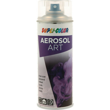 Bombe de peinture de couleur AEROSOL Art vernis transp. brillant 400 ml bombe aé (Par 6)