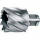 Couronne de carrotage D.37mm HSS Prof. coupe .30mm Weldon RUKO