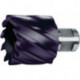 Couronne de carrotage D.22mm HSS TiAlN- recouvert Prof. coupe .30mm Weldon RUKO