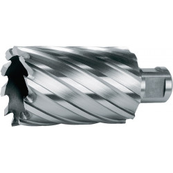 Couronne de carrotage D.15mm HSS Prof. coupe .55mm Weldon RUKO