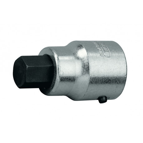Jeu de clés à douille IN 21 1 po. 6 pans creux ouv. de clé 22 mm longueur 90 mm