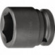 Jeu d'embout de clé à douille forte démult. K 32 3/4 po. ouv. de clé 33 mm L. 56 mm