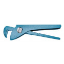 Clé à tubes rapide 152 9 longueur totale 228 mm envergure 42 mm pour canalisations 1 5/8 po. GEDORE