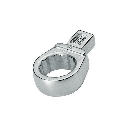 Outil à emmancher à anneau 7212-22 ouverture de clé 22 mm 9 x 12 mm acier CV GED