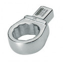 Outil à emmancher à anneau 7212-22 ouverture de clé 22 mm 9 x 12 mm acier CV GED